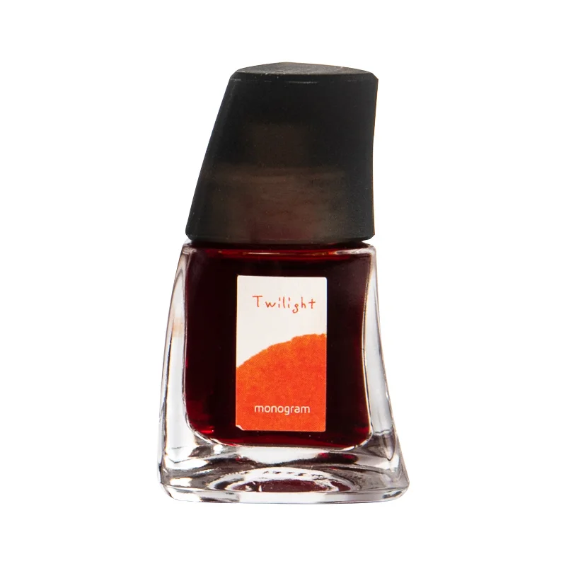 Monogram Ink Non Carbon Color Ink 15ml Ink Lattice Hand Account Fountain Pen Dip Pen Ink