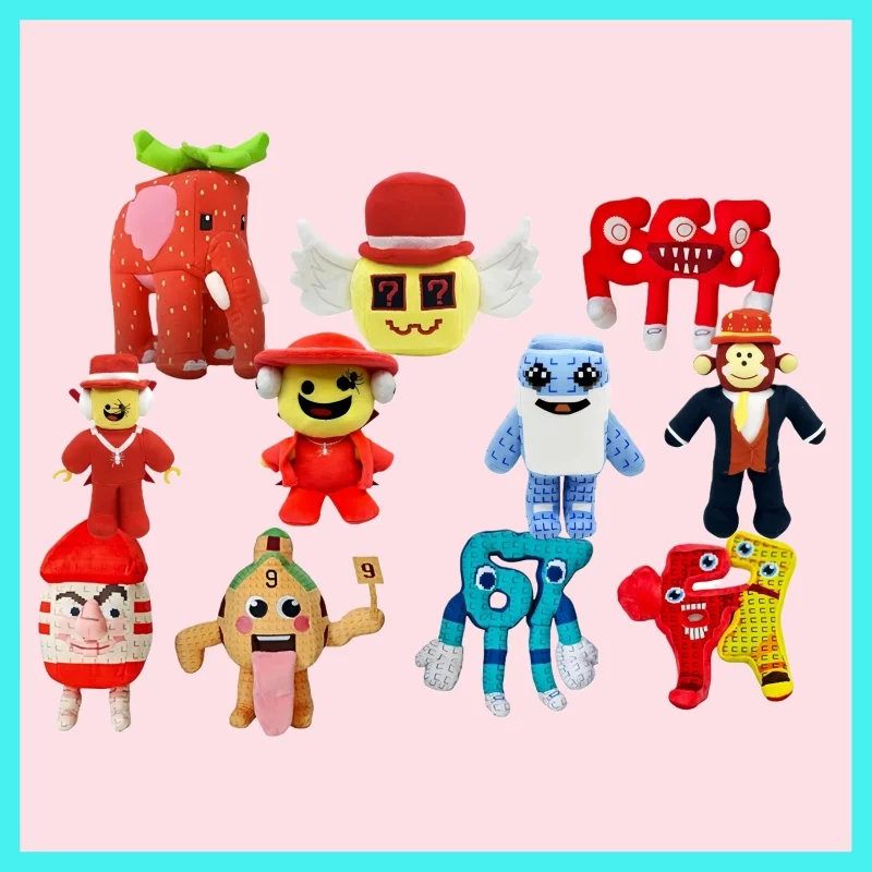 

New Steal A Brainrot Los Chicleteiras Sammy Jandel 666 Plush Doll Cute Anime Peripherals Trendy Toy Halloween Christmas Gifts