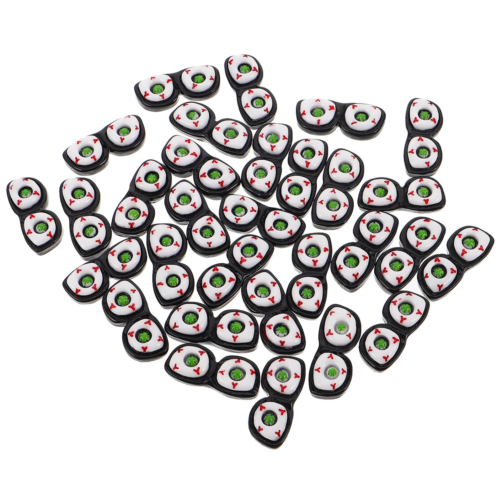 

30 Pcs Horror Glasses Halloween Decor Eye Balls Toy Creepy Eyeball Fake Plastic Acrylic Eyes for Crafts Animal