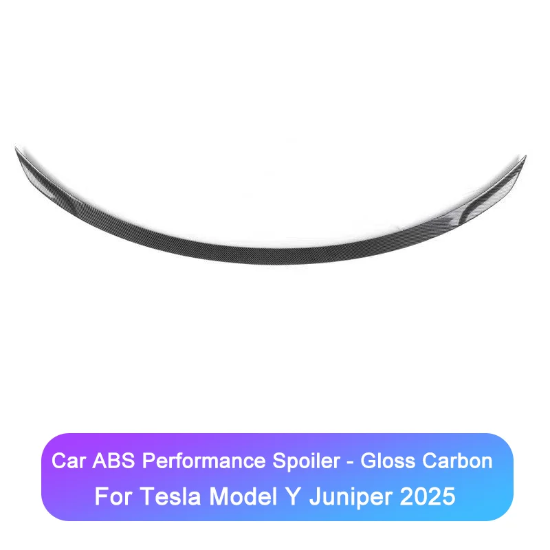 Heenvn Spoiler voor Tesla Model Y Juniper 2025 2026 Spoiler ABS Carbon Hoge Prestaties Kofferbakvleugels Auto Modificatie Accessoires
