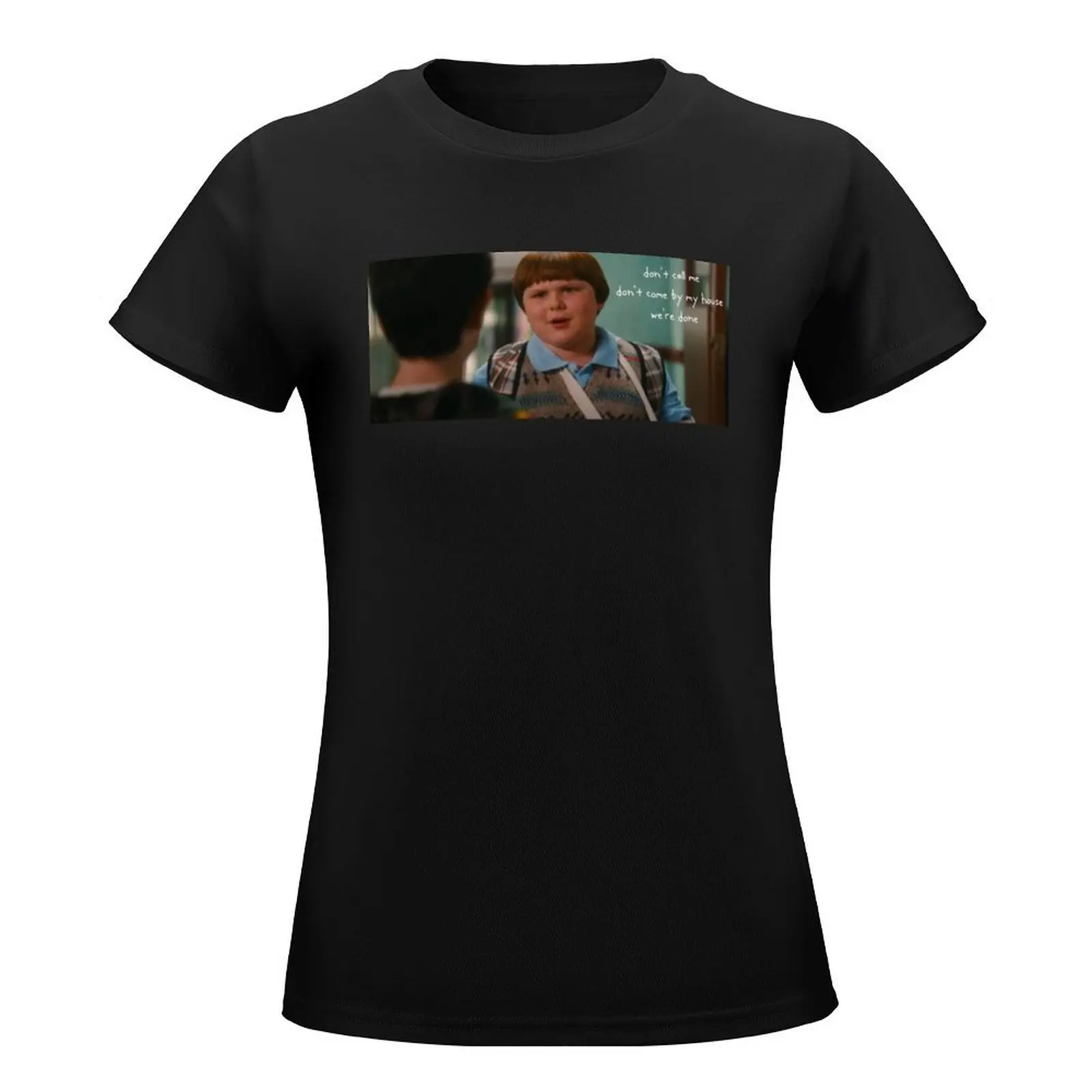 ROWLEY DUMPS GREG SCENE T-Shirt tees anime clothes Woman clothing