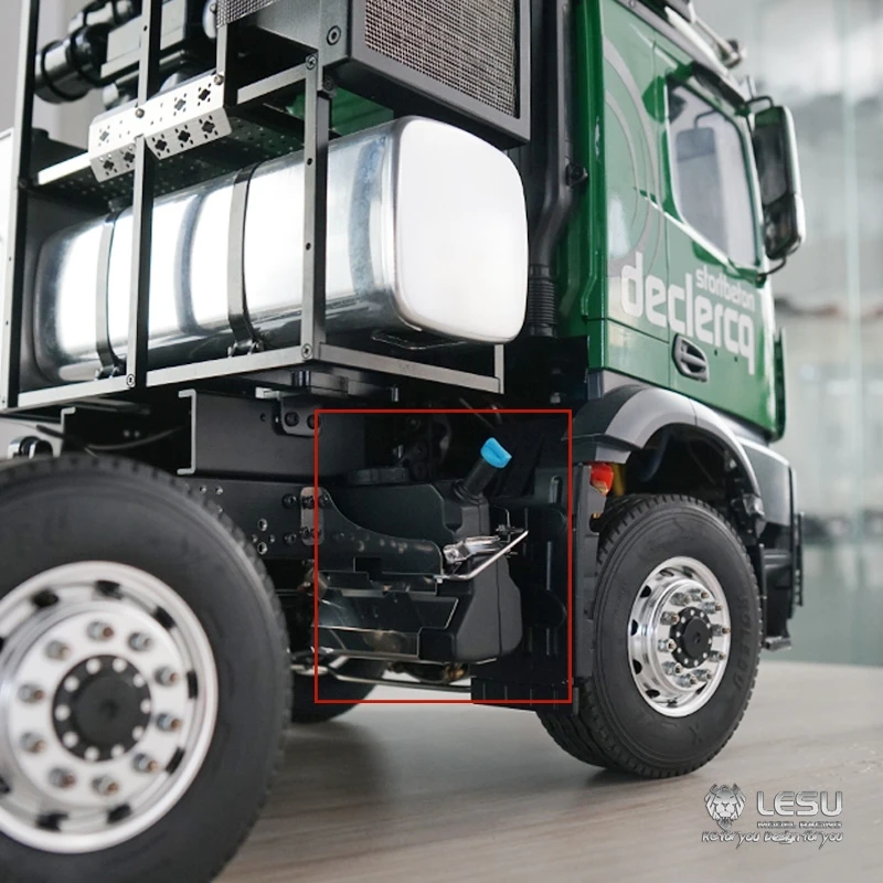 Ureum Tank Simulatie Rvs G-6162 Voor 1/14 Tamiya RC 3363 3348 18551 Afstandsbediening Trailer Kipper Dump Trucks