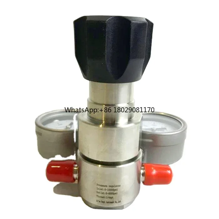 Stainless steel pressure regulator Gas Two Stage Pressure Regulator stainless steel factory price