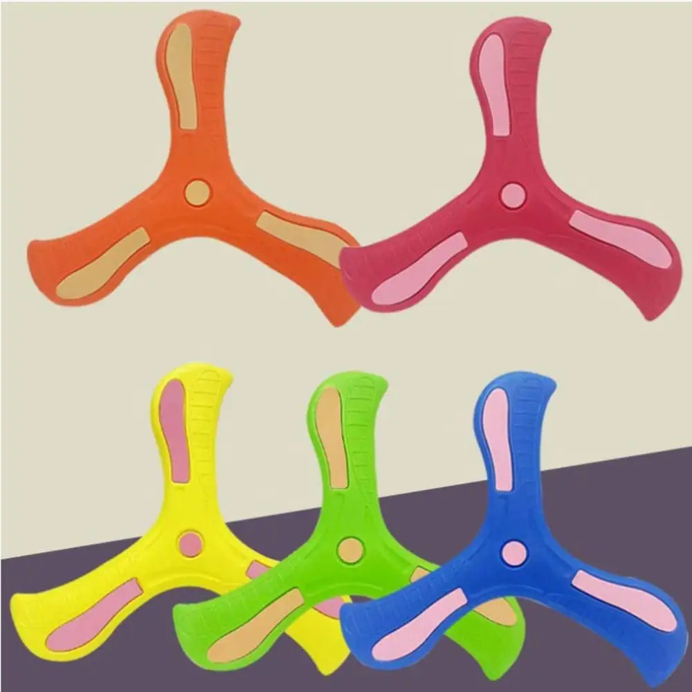 Fast Catch Returning Flying Boomerang Toy V-Shaped Profesional Throw Catch Game Toy Funny Three-leaf Three-leaf Boomerang