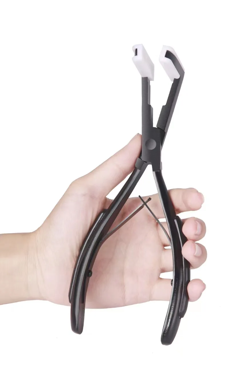 Versatile hair extensions Stainless steel wig pliers for hair extensions Stainless steel hair extensions