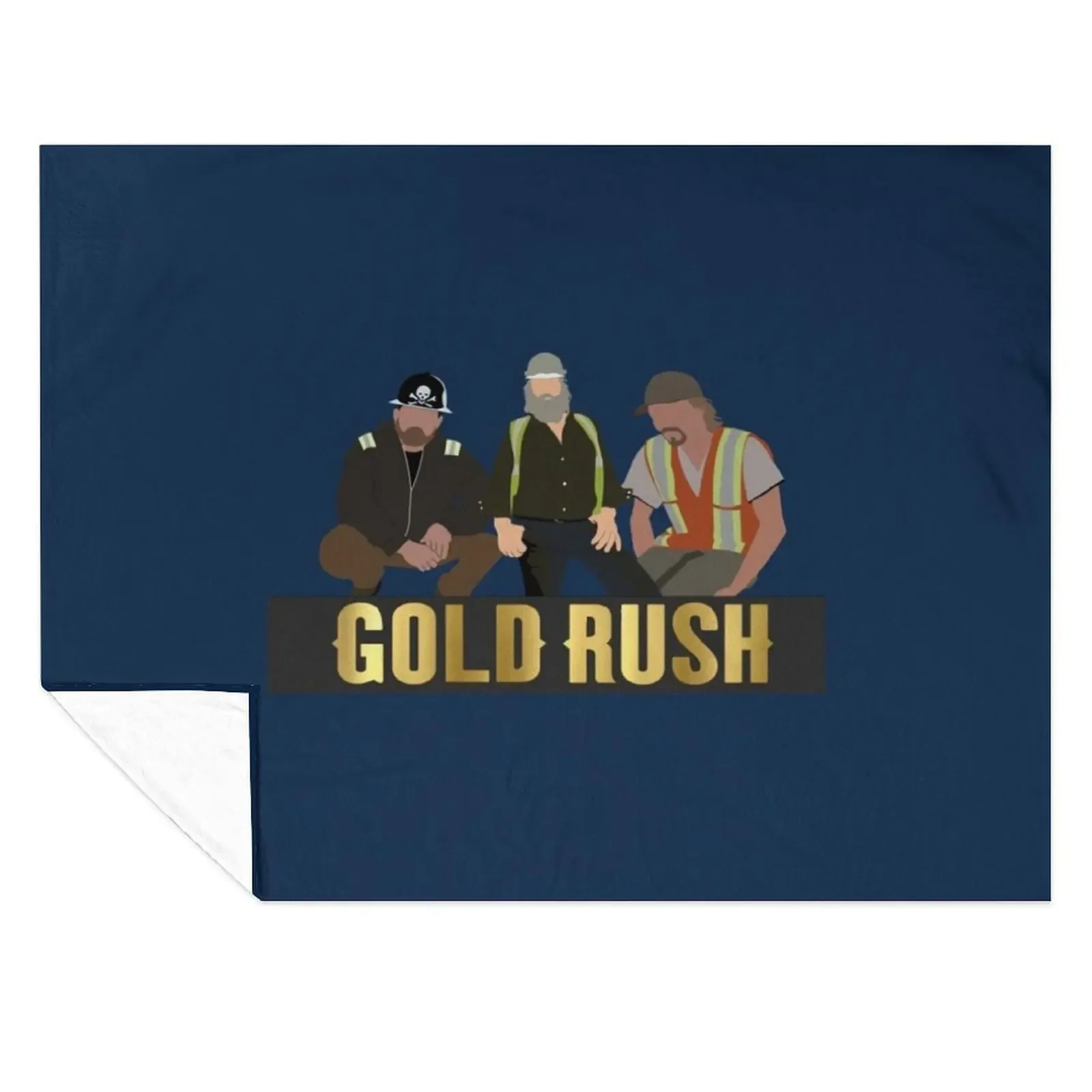 

Gold Rush Parker Schnabel Rick Ness Tony Beets Throw Blanket Sofa Throw Softest Heavy sofa bed Blankets