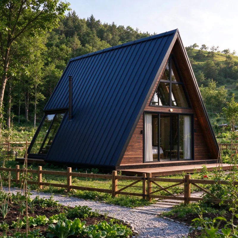 Prefab A-Frame Cabin Kits: Fast-to-Install Insulated Wooden Modules for Eco Camps and Forest Retreats