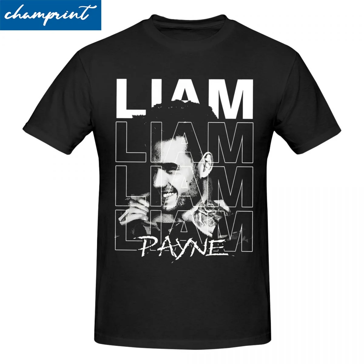 Men Women's Liam Payne T Shirt Cotton Clothes Novelty Short Sleeve Crew Neck Tees Birthday Present T-Shirt