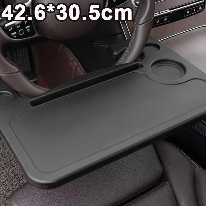 Car Laptop Computer Desk Mount Stand Eat Work Car Steering Wheel Dining Table BracketDrink Food Coffee Tray Board Multifunctiona