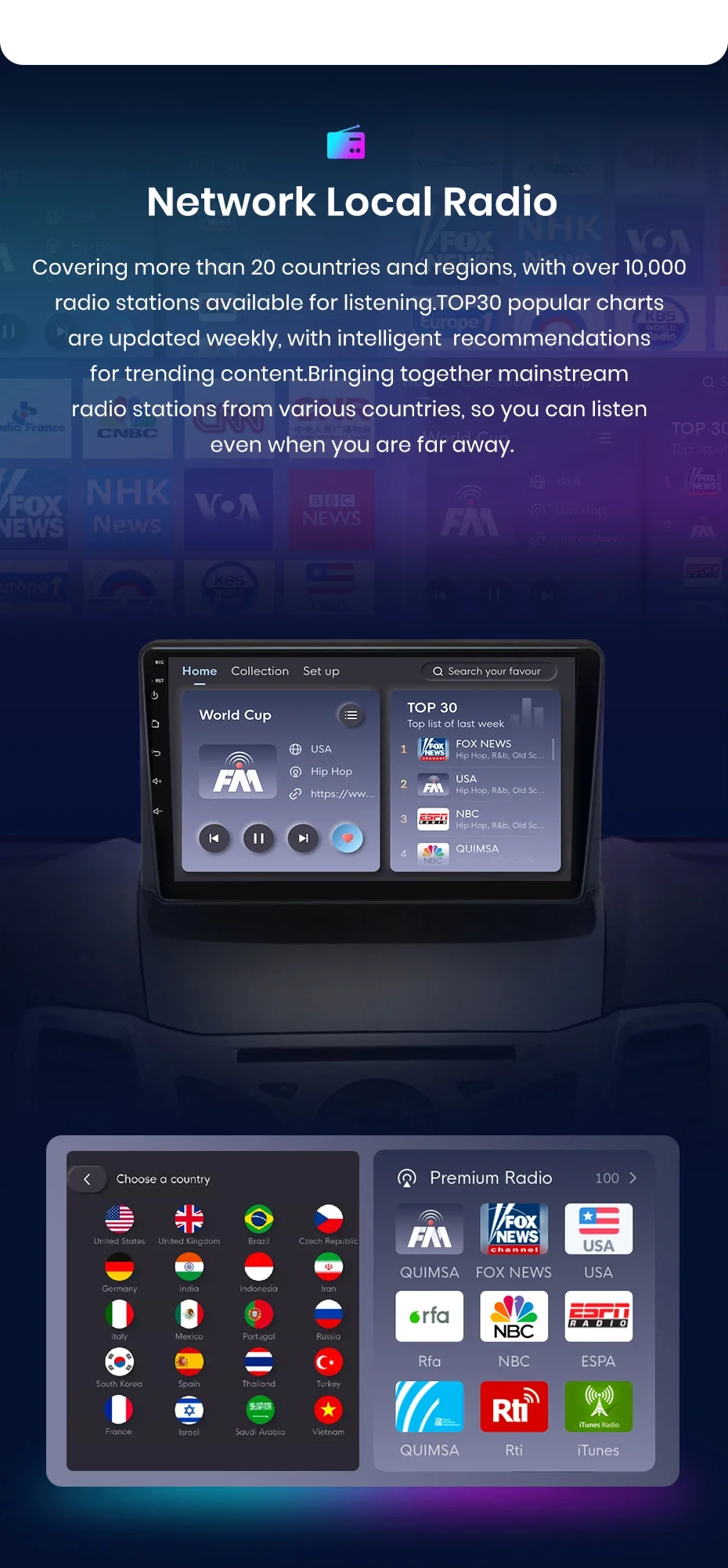 Junsun kabelloses carplay android auto radio für ford fiesta mk7 2012-2015 auto intelligente systeme rds bt dsp 2 din autoradio – Detail 14