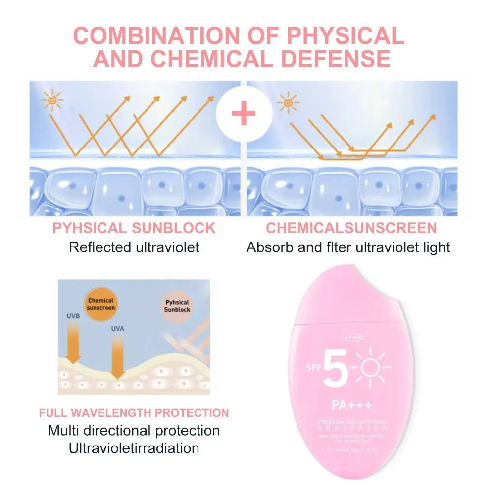 مقاوم للعرق 50 جرام واقي من الشمس لتفتيح البشرة الفاخرة، لوشن واقي من الشمس مقاوم للماء ومضاد للأشعة فوق البنفسجية SPF50 PA+++ Sunblock