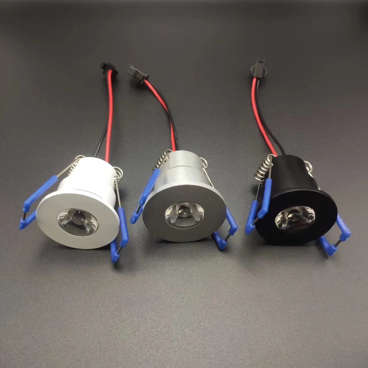 36mm 직경 구멍 28mm 1W 3W 조광 가능 110V 220V 미니 LED 통 알루미늄 스포트 라이트 캐비닛 디스플레이용, 오목한 램프