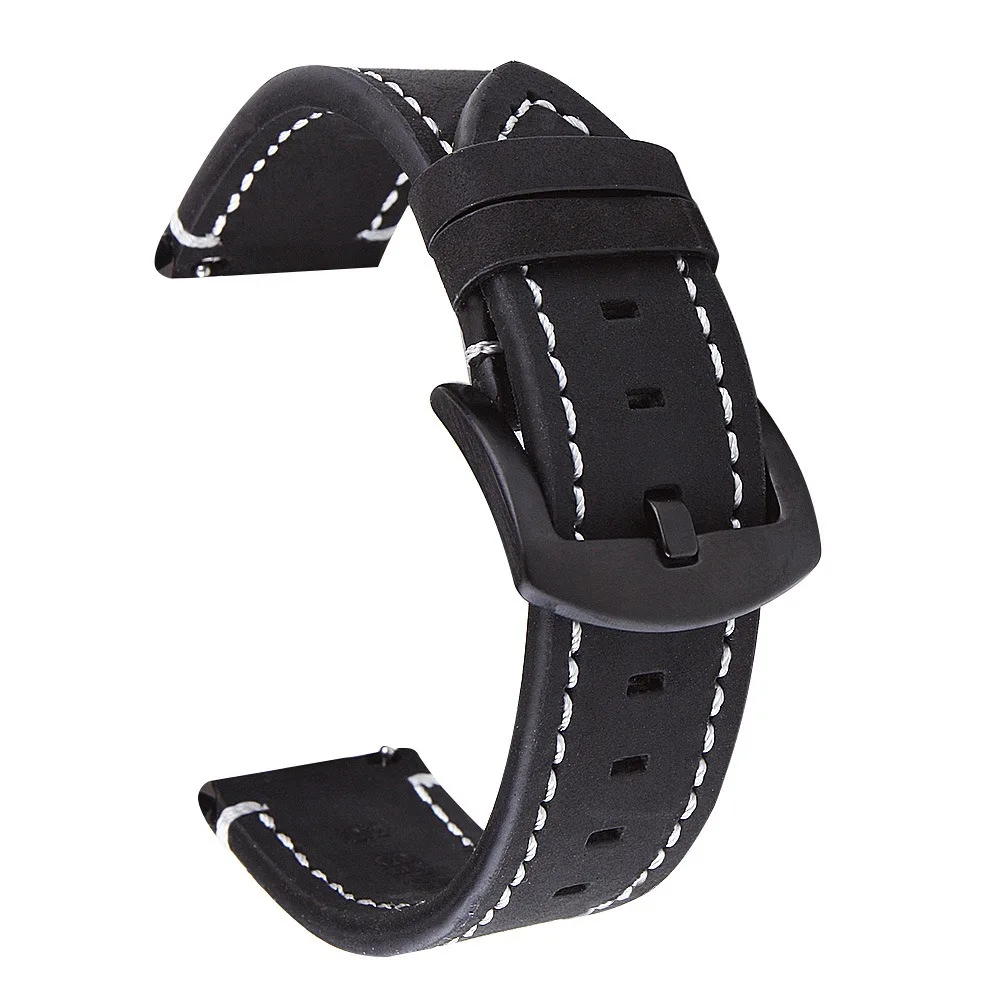 

Genuine Leather Watch Band Strap Quick Release Vintage Watch Strap 18/20/22/24mm Soft Wrist Belt Watch Accessories Belt