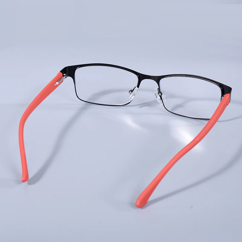 Edelstahl Lesebrille Männer Business Presbyopie Brille Männlich Anti Blau Licht Brillen Frühling Scharnier + 100 + 125 + 150 + 175 – Detail 14