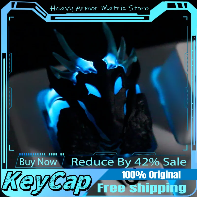 

Solo Leveling Theme Keycaps 1pcs Resin Cherry R4 Profile Mechanical Keyboard Cool Anime Gaming Office Cartoon Cute Gifts Keycap