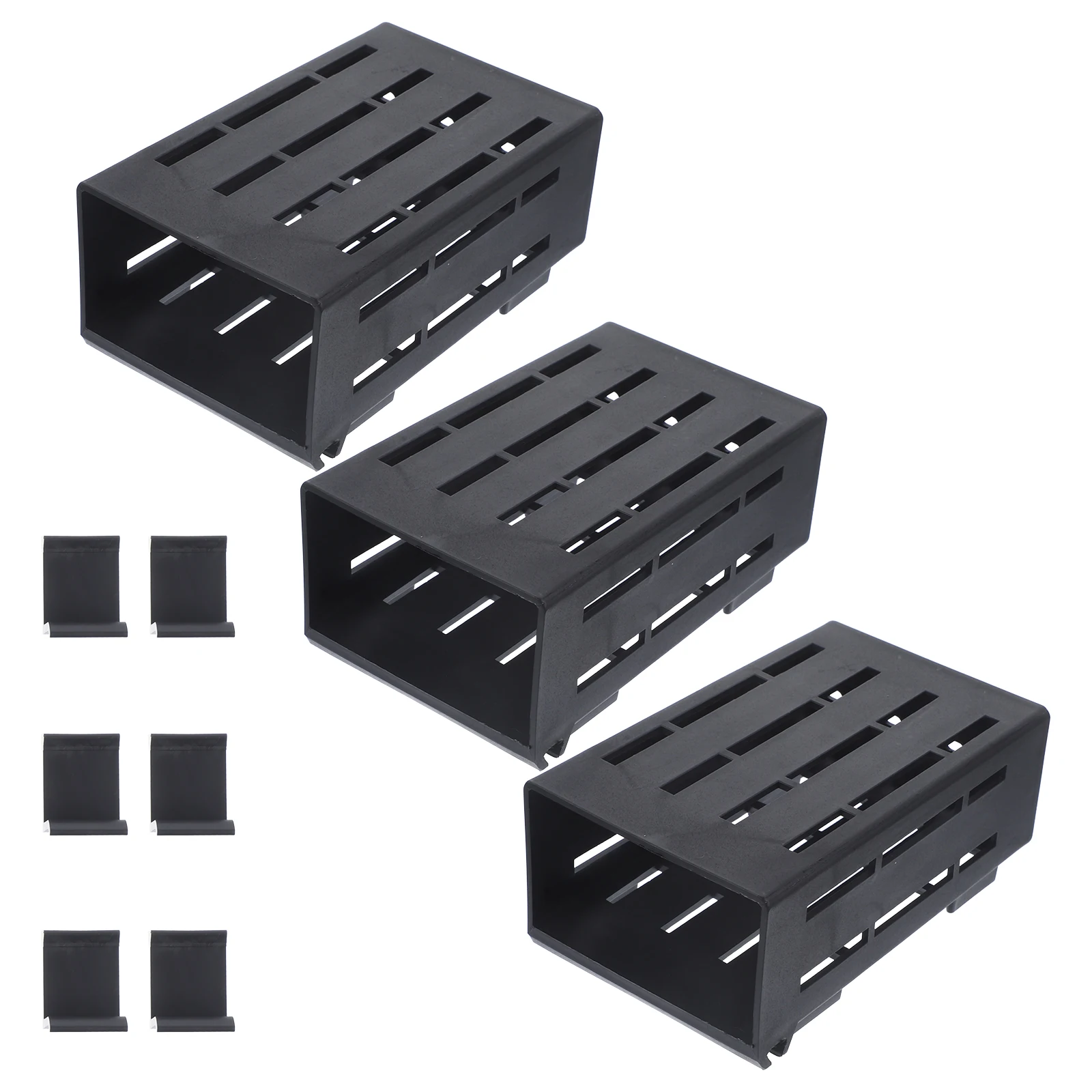 

3pcs Aquarium Plant Holder Hanging Pot for Fish Tank Decor Aquatic Plants Stand Planter with Holes for Healthy Growth