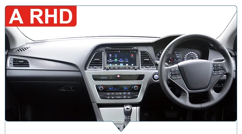 Für Hyundai Sonata LF 2015 2016 2017 2018, Flanell, Auto-Armaturenbrett, Anti-UV-Abdeckung, Sonnenschutz, Matten, vermeiden Sie Lichtpolster, rutschfeste Teppiche – Detail 4