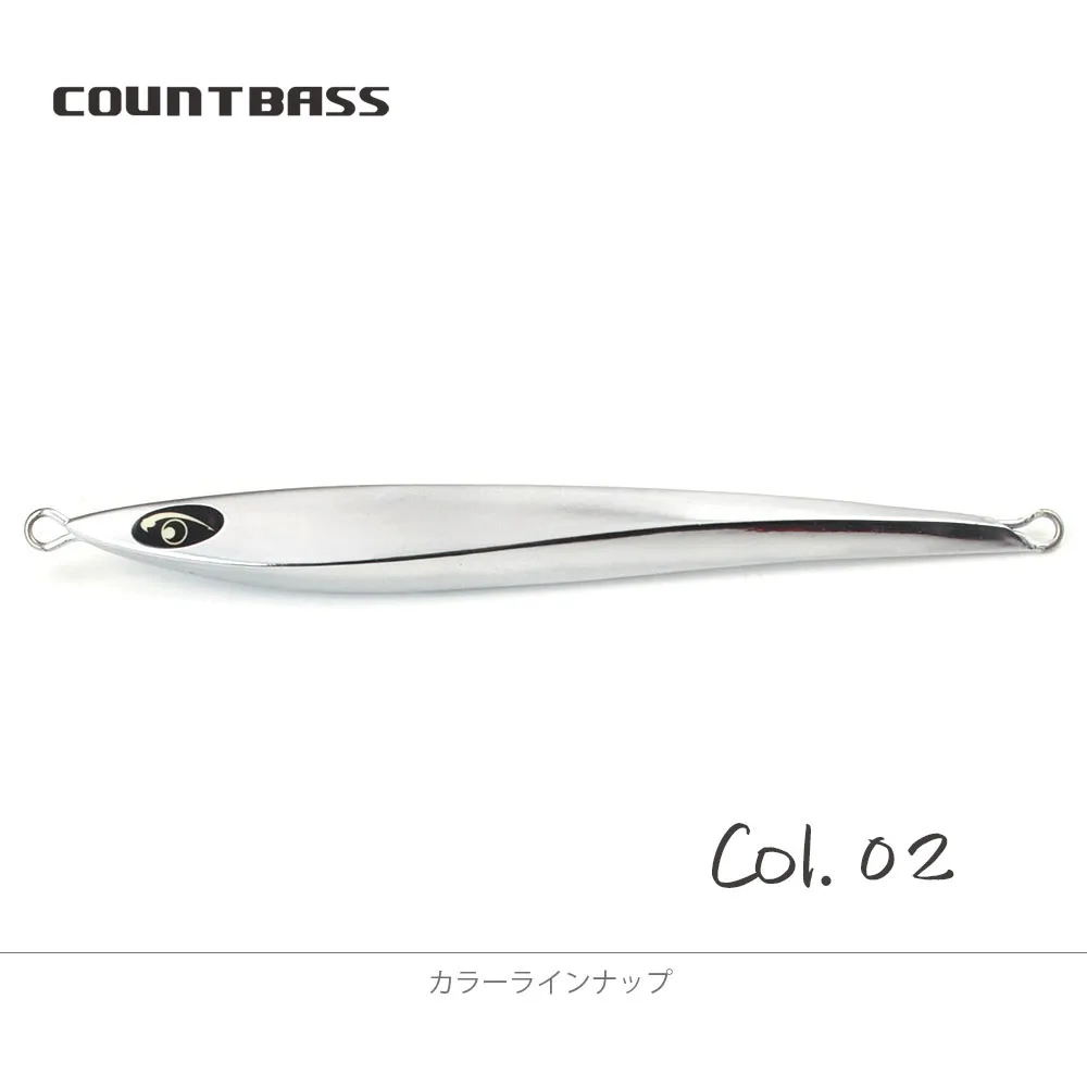 Count bass 150g 5,3 Unzen vertikale Jigging köder mit leuchtenden Augen, Metall fischen Salzwasser Long Fall Deep Fast Köder – Detail 7