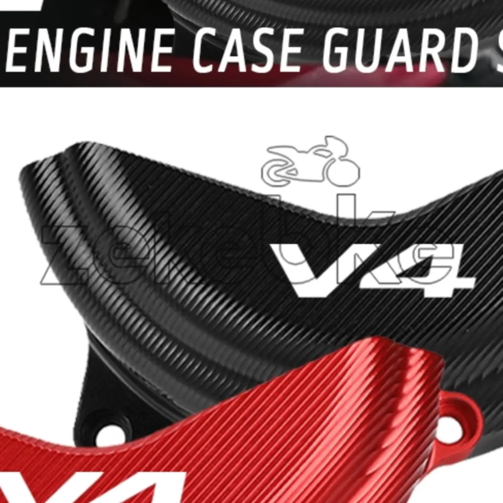 Engine Guard Protector Protection Cap Motorcycle 2024 2023 Cover Magneto Case For DUCATI PANIGALE STREETFIGHTER V4 V4S 2018-2022