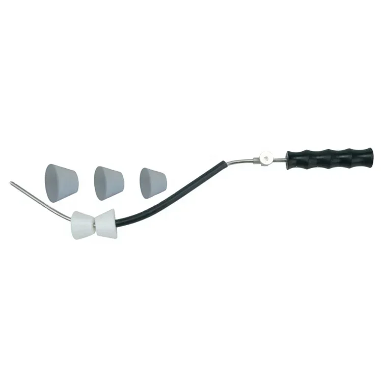 

Set of Reusable Gynaecology instruments stainless steel and plastic Curved manipulator