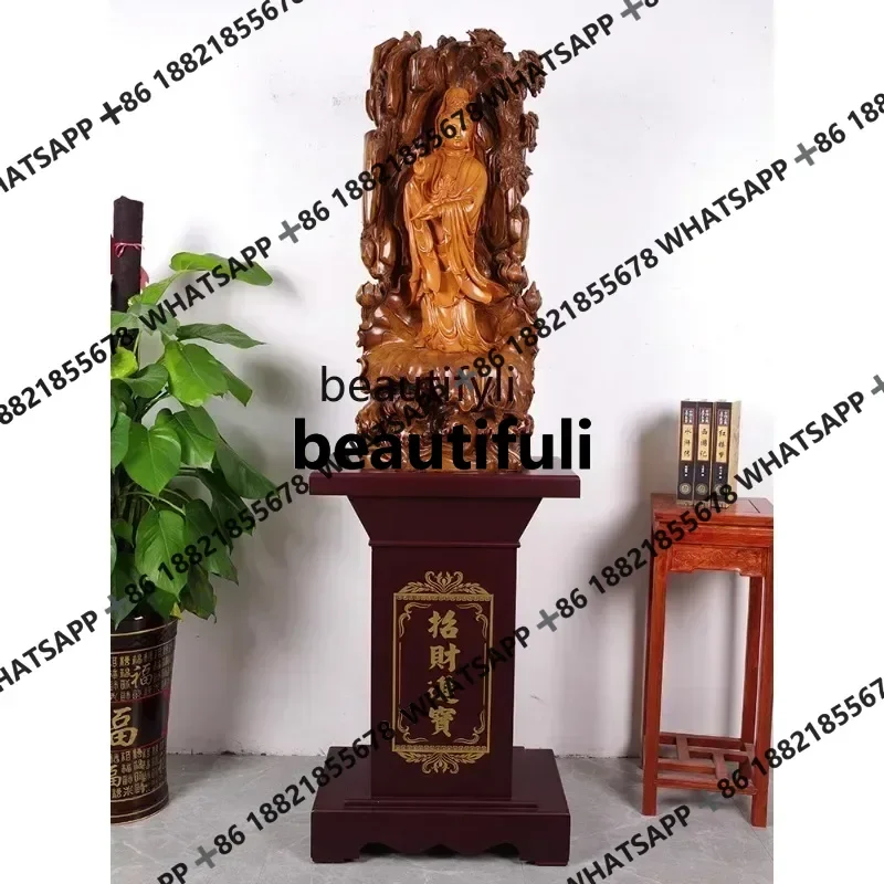 Lucky Guanyin Floor Ornaments Open Shop Decorations Living Room Buddha Statue Enshrine Hall Furnishings