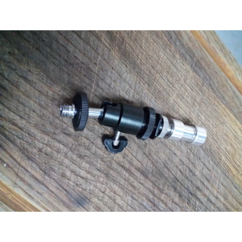 6 buah sekrup berulir wanita 1/4 "laki-laki ke 3/8", adaptor sekrup Tripod, konverter kancing kepala ganda, kompatibel dengan DSLR/dudukan lampu