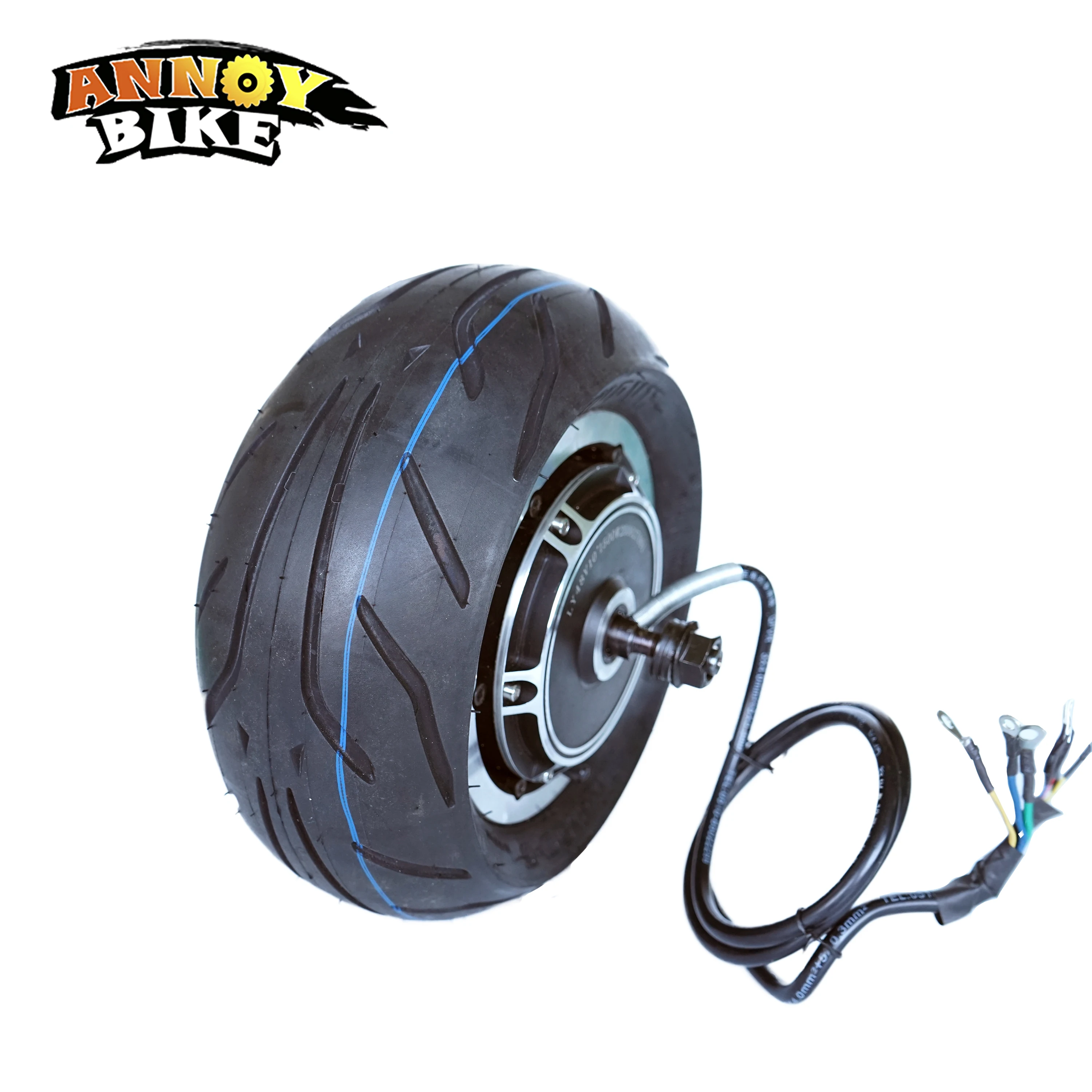 10 inch Electric Scooter Hub Motor 48V 1500W 60V 3000W Bicycle Conversion Wheel Motor Brushless High Speed 95-100KM/H
