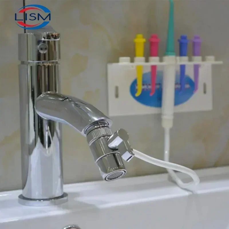 

Dental SPA Faucet Oral Irrigator Water Jet Toothbrush Floss Dental Flosser Oral Hygiene Dental Instrument