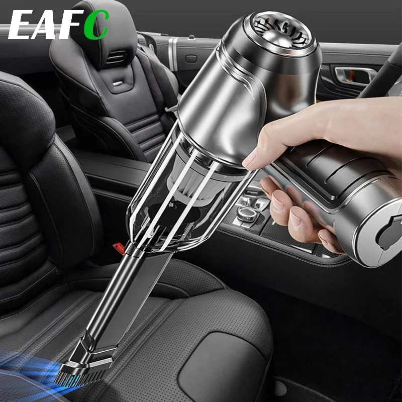 12000Pa/ 6000pa Wireless Car Vacuum Cleaner Strong Suction Handheld Auto Vacuum Wet and Dry Car Dual Use Mini Vacuum Cleaner