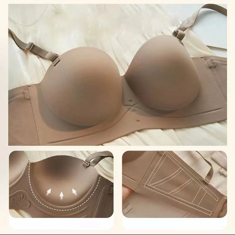 Push Up Seamless Bra Brassieres Soft Intimate Women\'s Underwear Sexy Female Intimates Womens Lingerie Front Closure