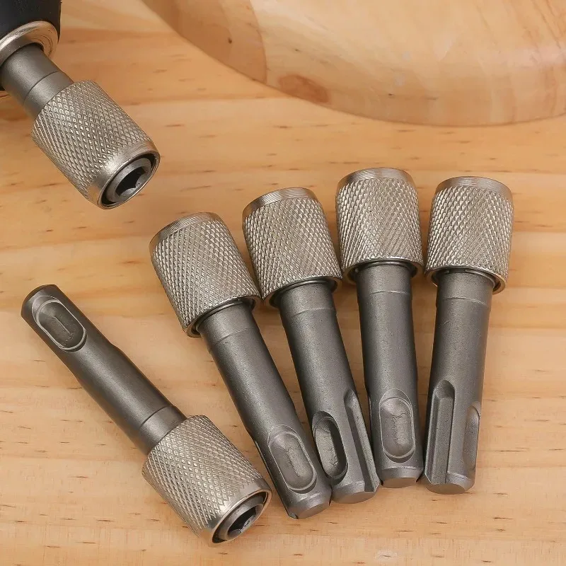 Convert To Hex Shank Adapter Hexagonal Converter Electric Hammer Conversion Connecting Rod Sleeve Screwdriver Bit Holder Tools