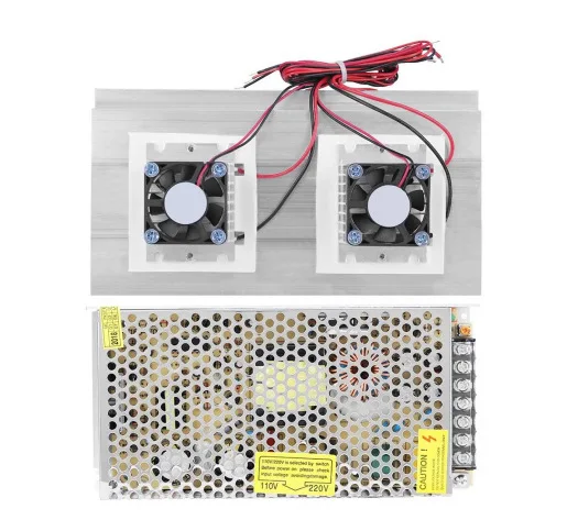 120W Semiconductor Refrigeration Cooler Air-cooled Radiator DIY Mini Refrigerator Cooling System Cooling Module