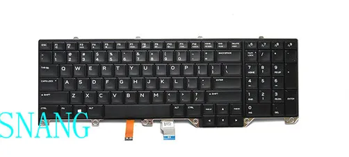 

Original FOR dell alienware 17 r4 r5 inglês preto com retroiluminação pk131qb1a00 NSK-EE0BC CN-00WN4Y