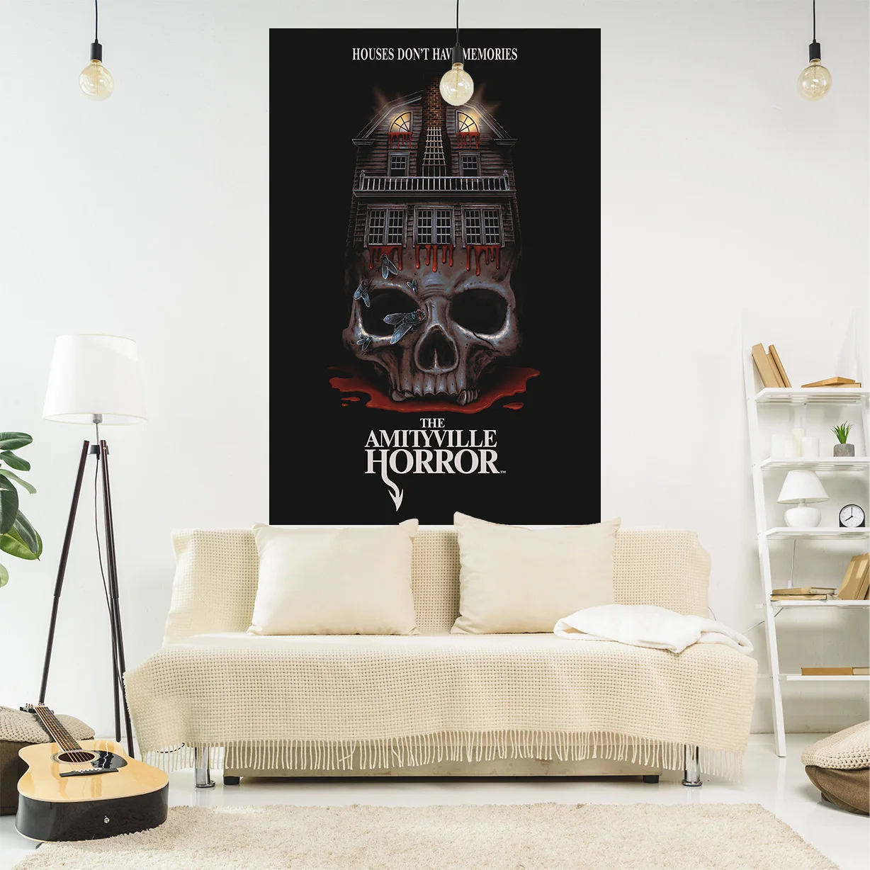 

The Amityville Horror Movie Boho Decoration Home Decor Halloween Wall Tapestry Wall Decor Bedroom Hippie Decor