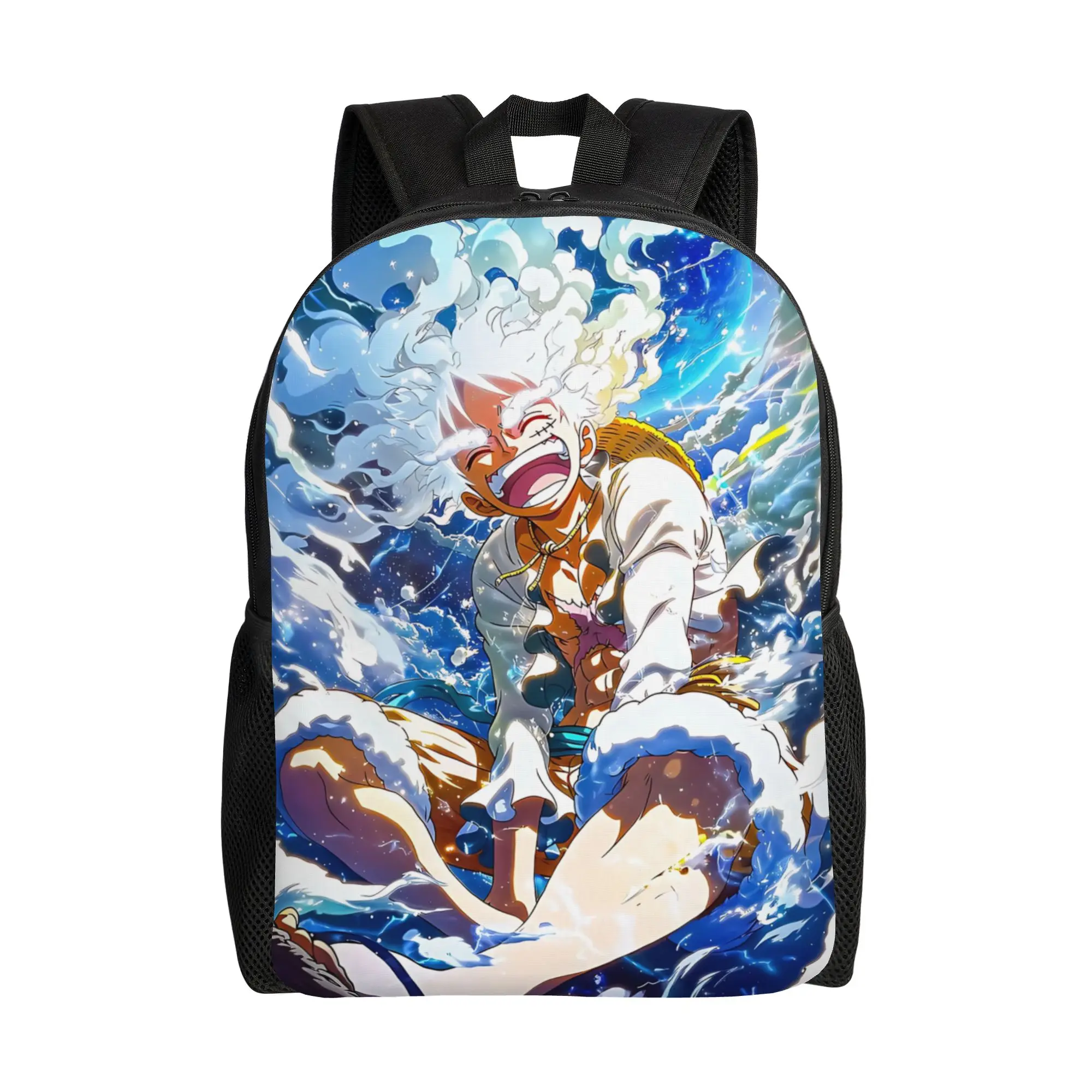 

1PC Fashion Backpacks One piece Daypack funko Portable For Work Retro Washable Rucksack