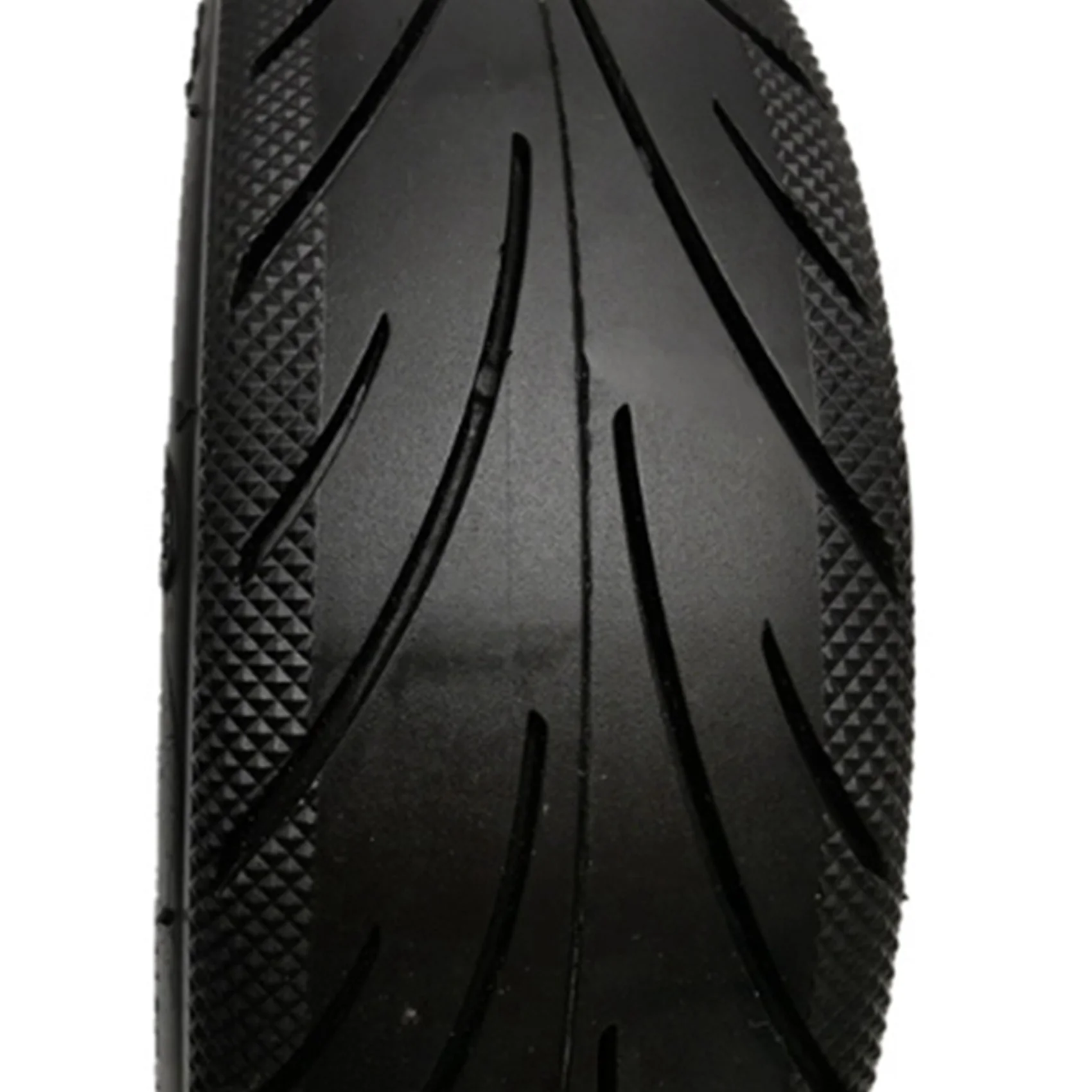 ABKV-2X No Inflation Explode Proof Tire Compatible For Ninebot Max G30 60/70-6.5 Black Vacuum Tire With Valve