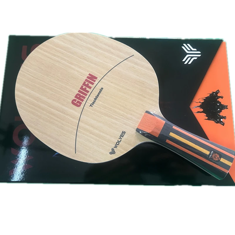 Stuor Wolf King Gold  Carbon External Table Tennis Blade Profession Table Tennis Racket Carbon Fiber Ping Pong High Quality