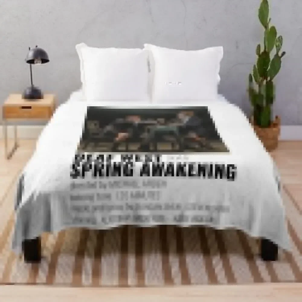 

DWSA Musical Poster Throw Blanket Soft Breathable Blanket for Night Sleeping