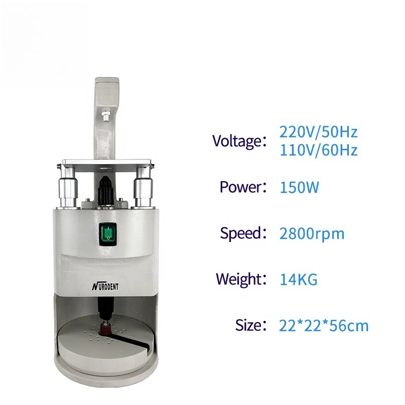 Electric Double-Duty Dentals Lab Machine for Laser Drilling and Model Arch Trimming