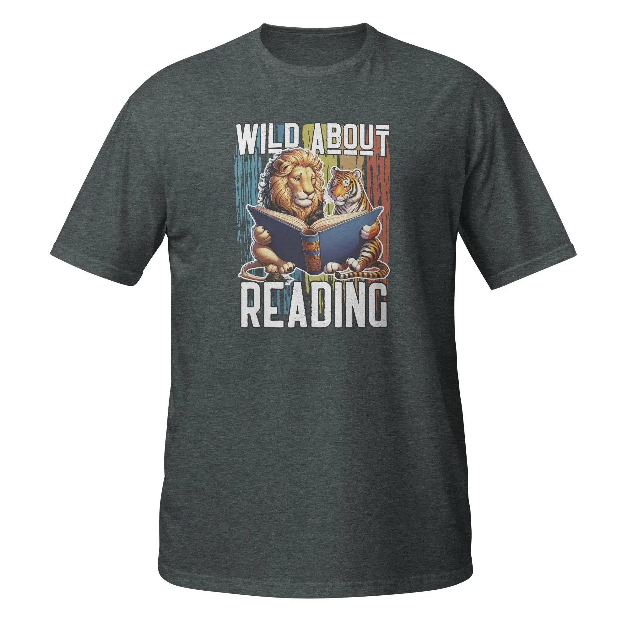 

Футболка Wild About Reading Book Lover Книгогогольный книжный червь
