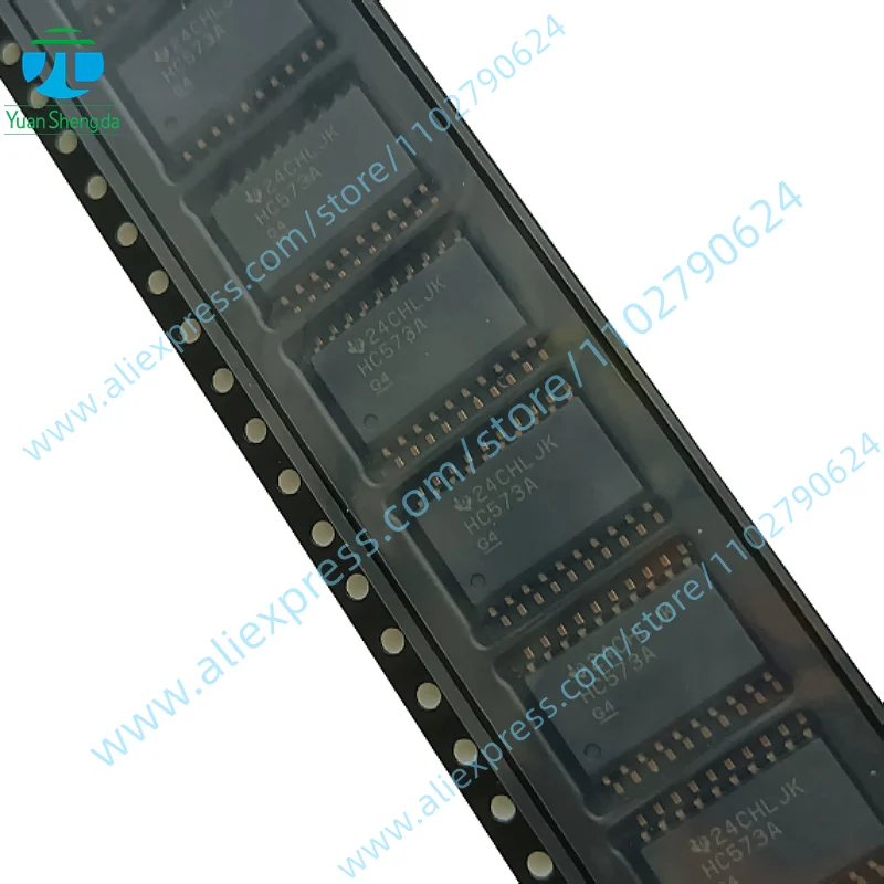 

5 шт., новая оригинальная микросхема SN74HC573ADWR