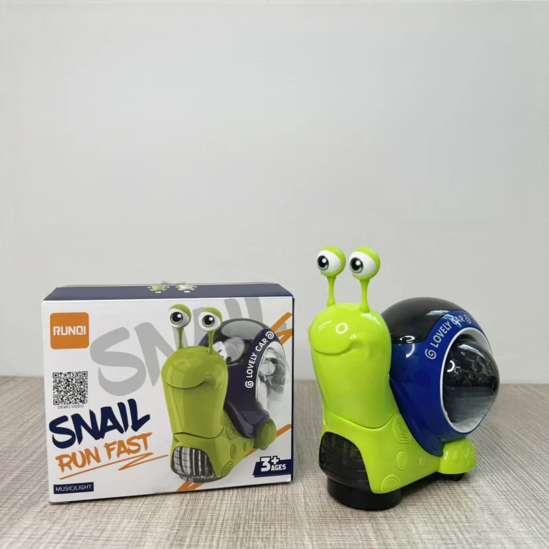 لعبة تجنب العوائق الأوتوماتيكية الجديدة للأطفال على شكل حلزون للسفر العالمي، صوت ممتع وخفيف الوزن #6