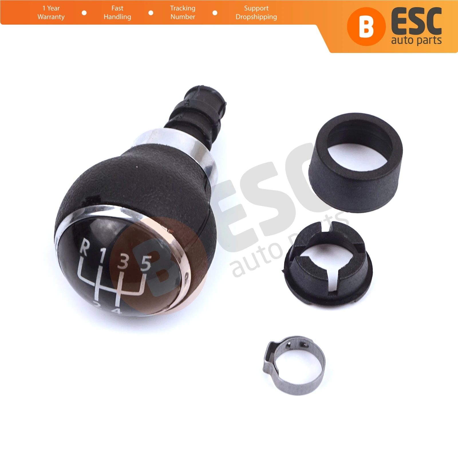 

ESP1145 Manual Gear 5 Speed Shift Stick Knob Head for VW Golf Jetta MK5 MK6 Touran MK1 Caddy MK3 Eos Scirocco MK3 1K0711113