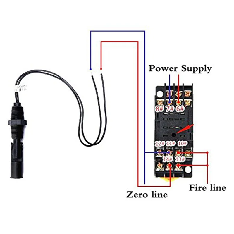 

A19F-24 Pieces Side Mounted Horizontal Liquid Float Switch Water Level Sensor