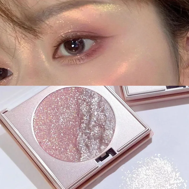 Fairy Shiny Powder Plate High Gloss Liquid Brightening Liquid Peach Powder Golden Brown Pearly White Face Body Makeup Cosmetics