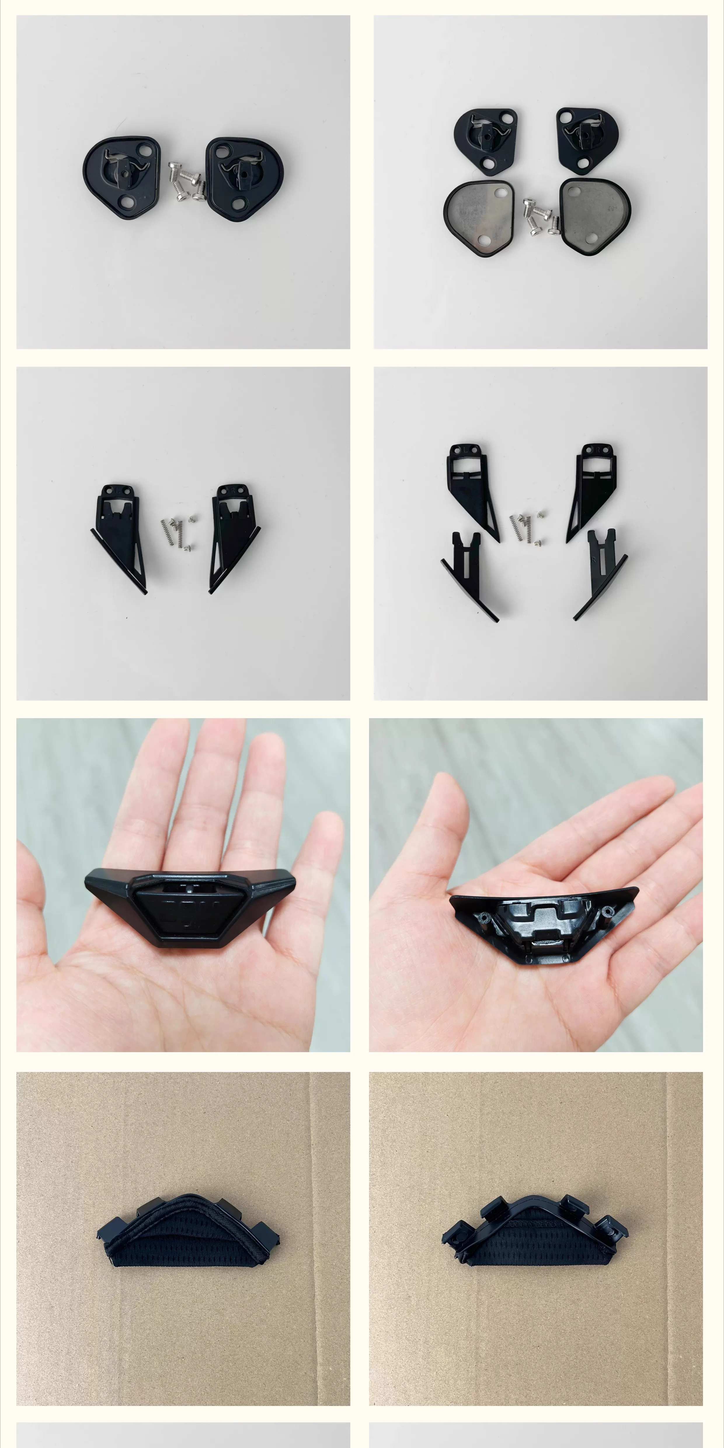 

Аксессуары для шлема для AGV PISTA GP/GPR, пряжка для объектива Pista GPRR, базовая пряжка для шлема