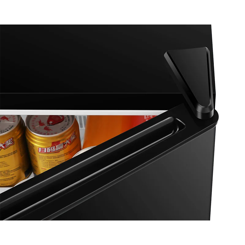 ثلاجة مدمجة لغرفة نوم الفندق والمطاعم منخفضة الضوضاء تستخدم فريزر صغير