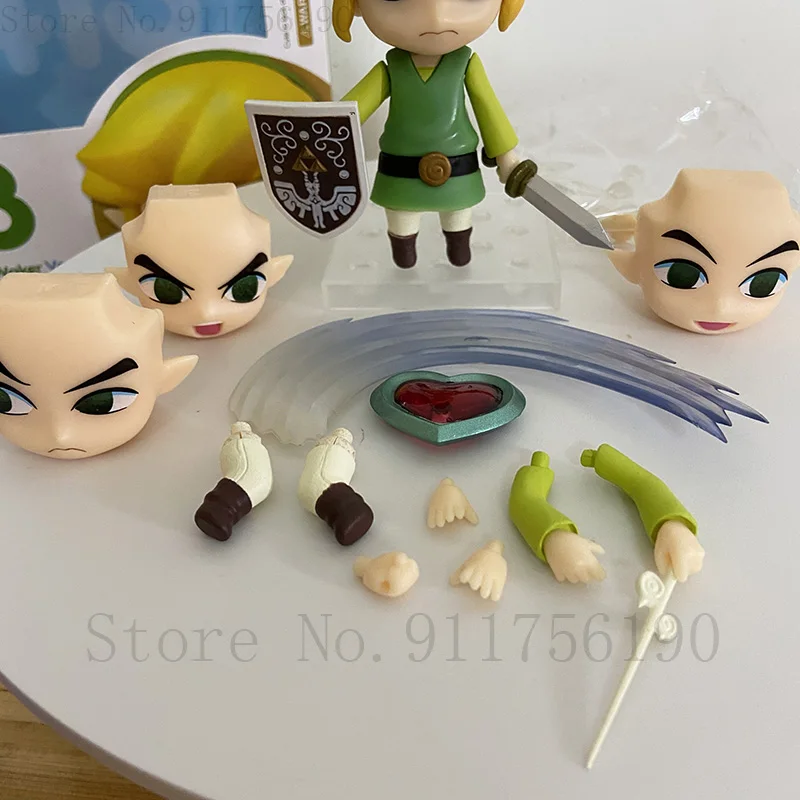 Luxuriöses Skyward-Schwert Figma 320 Link Zelda Twilight Princess DX Ver. Actionfigur Breath Of The Wild Figura Modellspielzeug 16CM – Detail 32