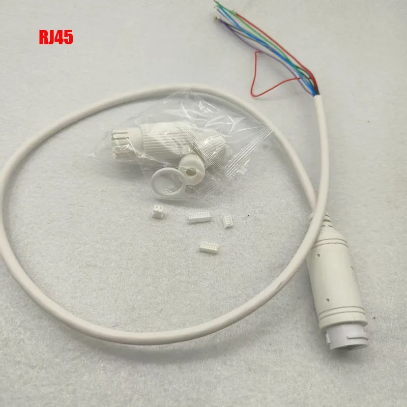 48V to 12V PoE Cable With DC Audio IP Camera RJ45 Cable Built in PoE Module For CCTV IP Camera Board Module