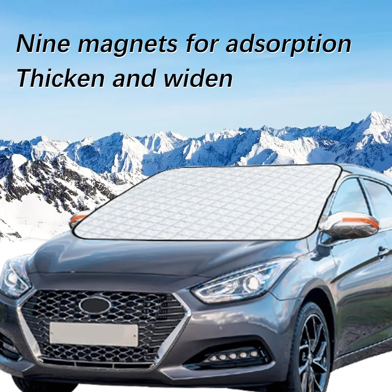 Magnetic Car Windshield Snow Cover Winter Ice-Frost Guard Sun Shade Protector For Hyundai  i40 2012-2015 Exterior Accessories